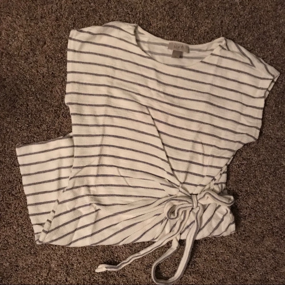 Loft stripped dress
